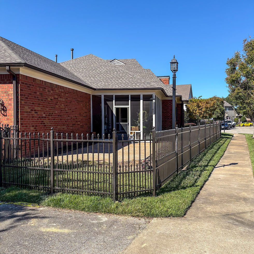 iron fence in collierville tn