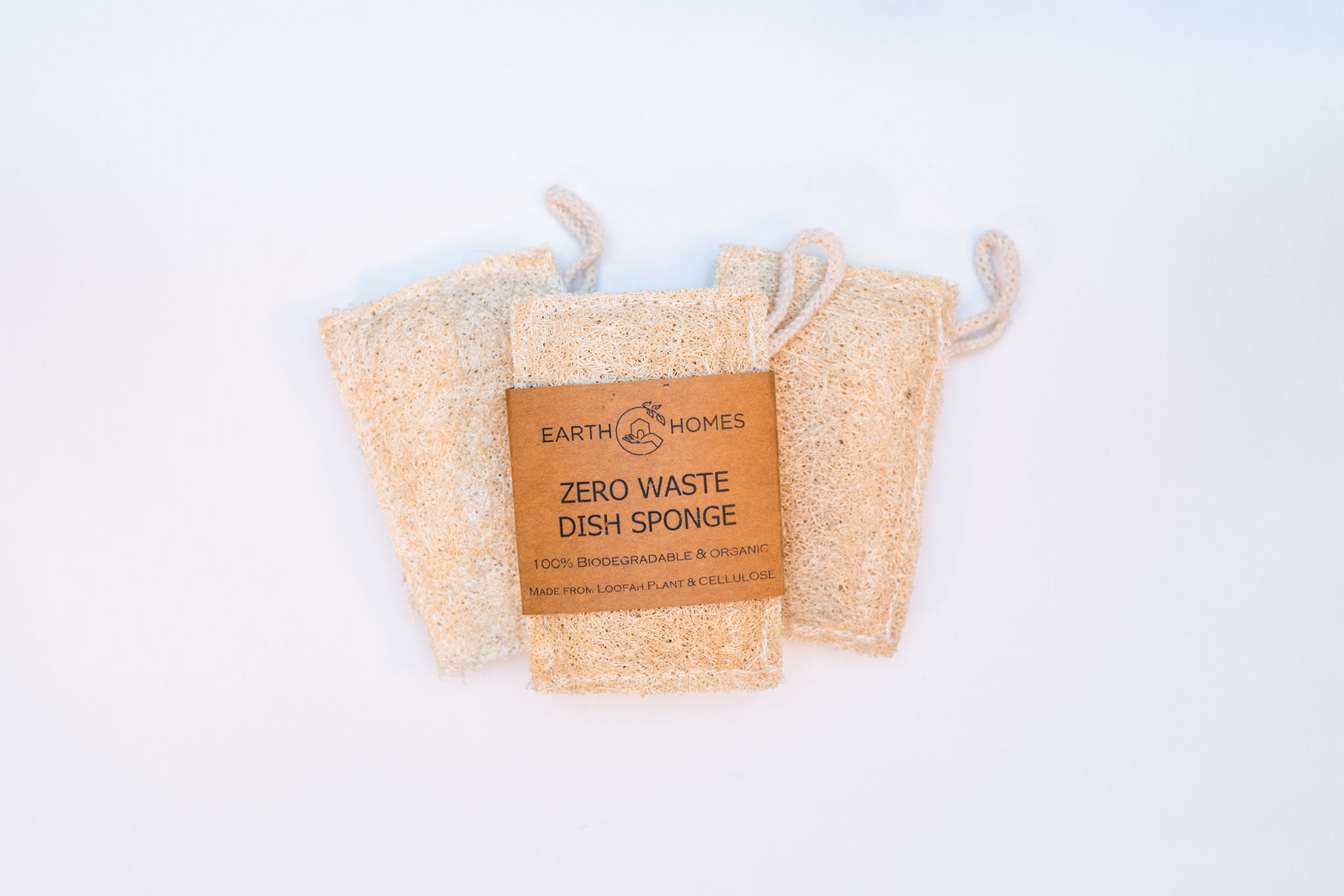 Loofah & Cellulose Cleaning Sponge