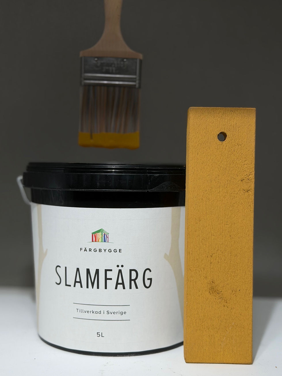 Miniatyrbild: Färgbygge Slamfärg - Guldockra