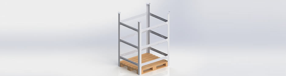 Rack desmontável