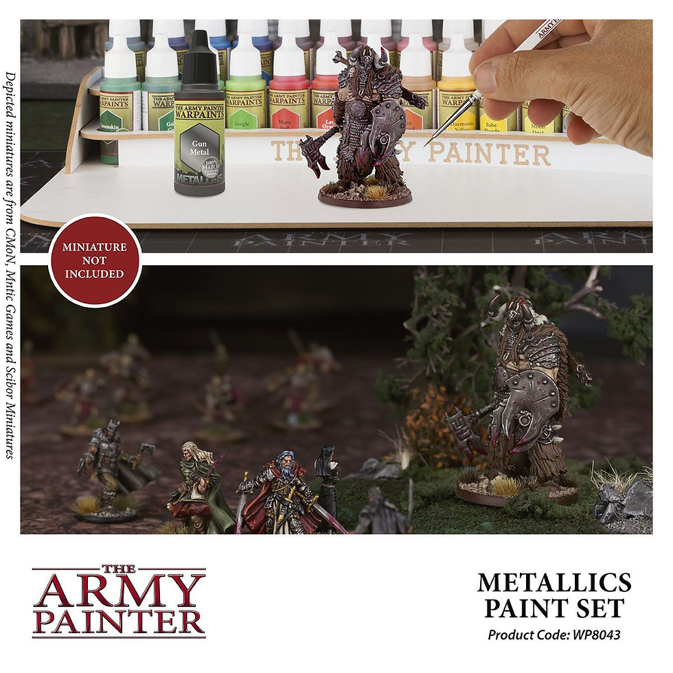 Thumbnail: WARPAINTS METALLICS: PAINT SET