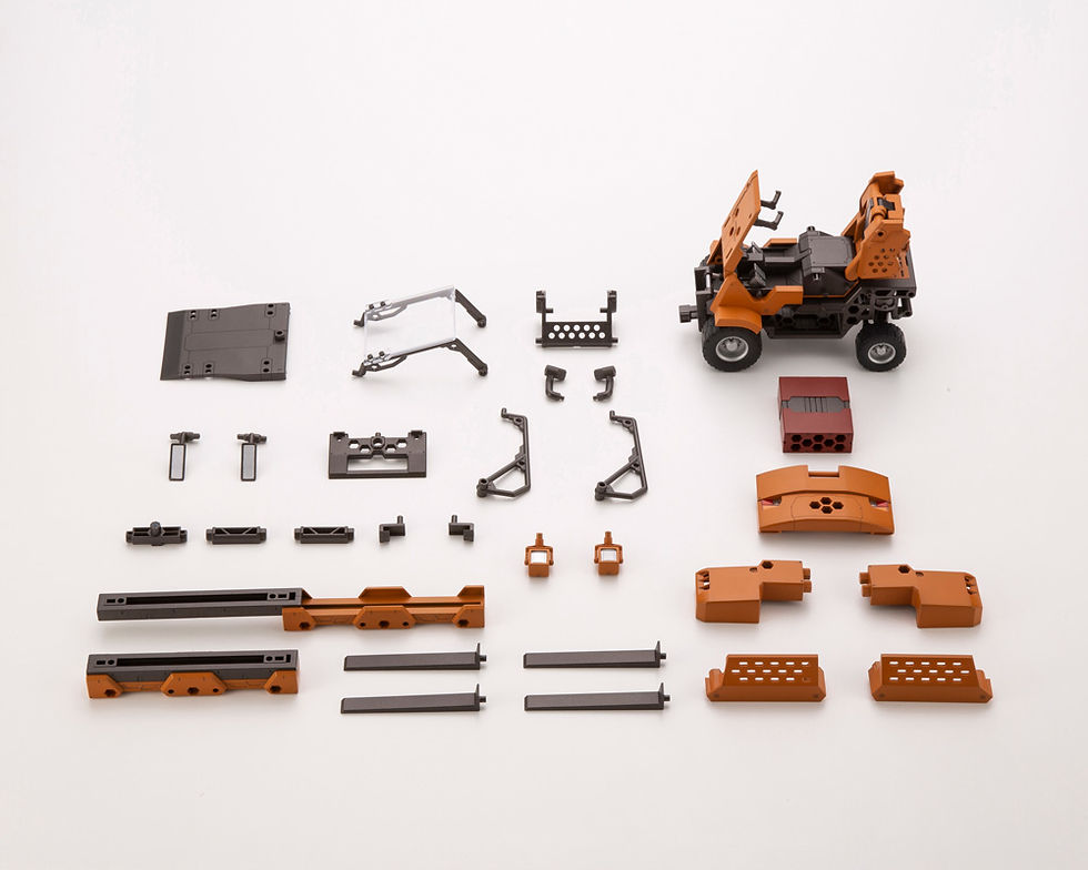 Thumbnail: HEXA GEAR BOOSTER PACK 006 FORKLIFT TYPE ORANGE KIT (C