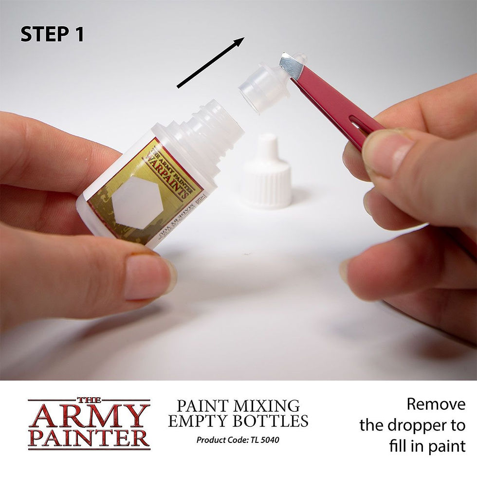 Thumbnail: PAINT MIXING EMPTY BOTTLES