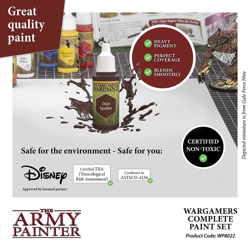 Thumbnail: WARPAINTS: COMPLETE PAINT SET