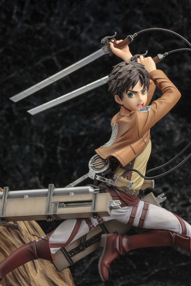 Thumbnail: ATTACK ON TITAN EREN YEAGER ARTFX J STATUE RENEW PKG VER