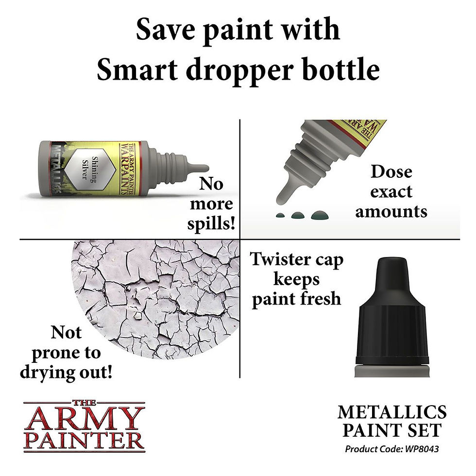 Thumbnail: WARPAINTS METALLICS: PAINT SET