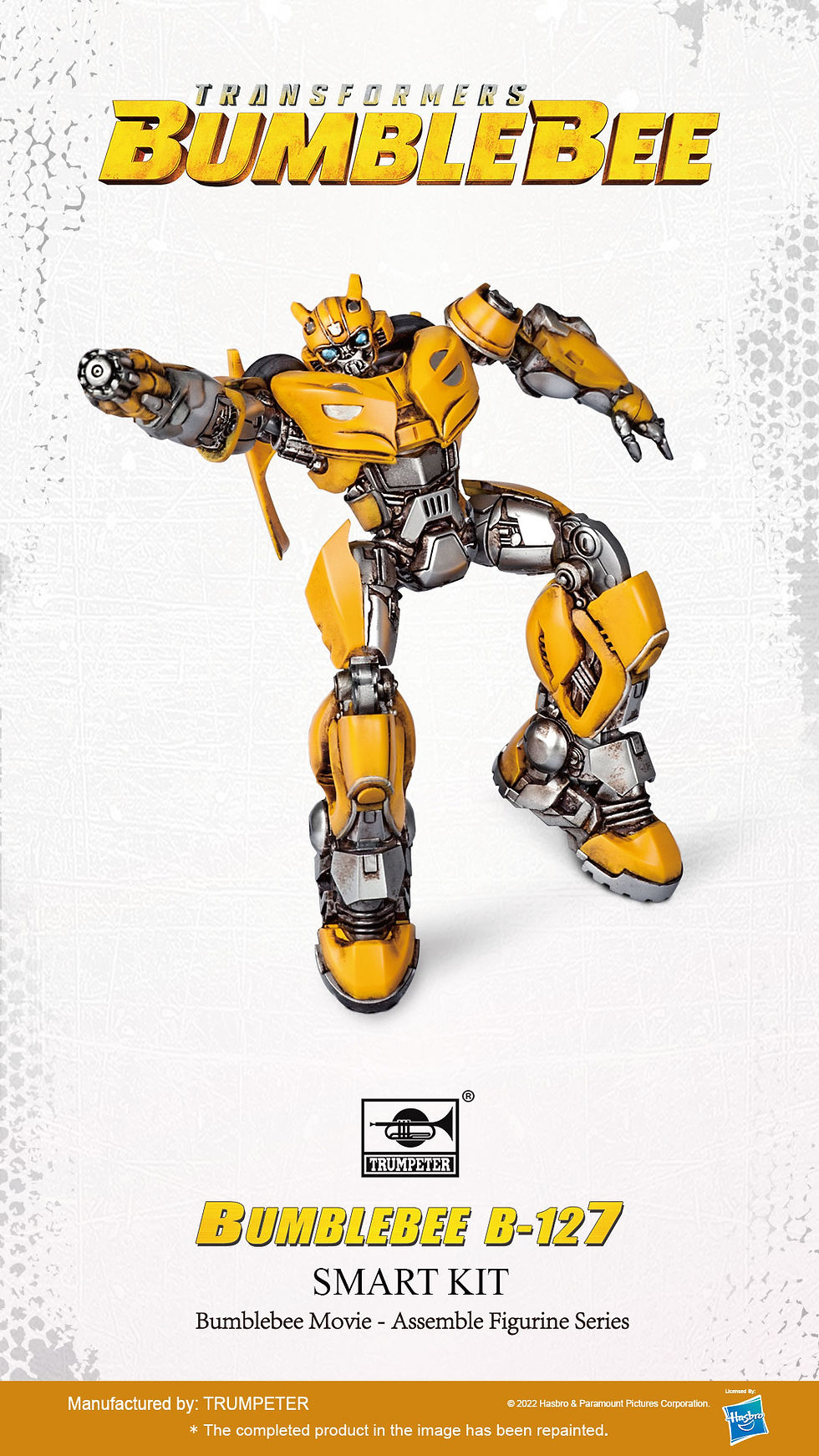 Thumbnail: TRANSFORMERS BUMBLEBEE B-127 PLASTIC MODEL KIT