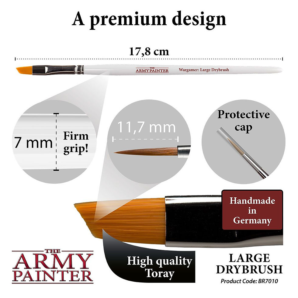 Thumbnail: WARGAMER BRUSH: LARGE DRYBRUSH