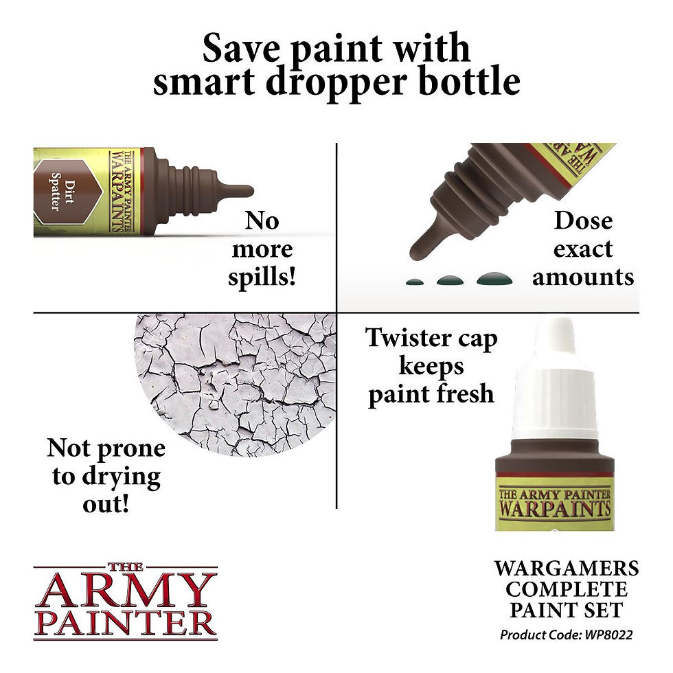 Thumbnail: WARPAINTS: COMPLETE PAINT SET