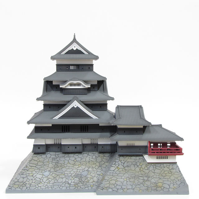 Thumbnail: NATIONAL TREASURE MATSUMOTO CASTLE 1/200 PLASTIC MDL KIT