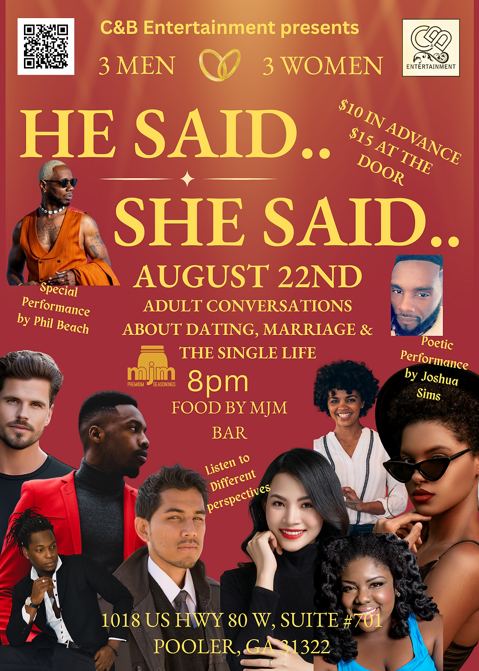 He Said... She Said... Event