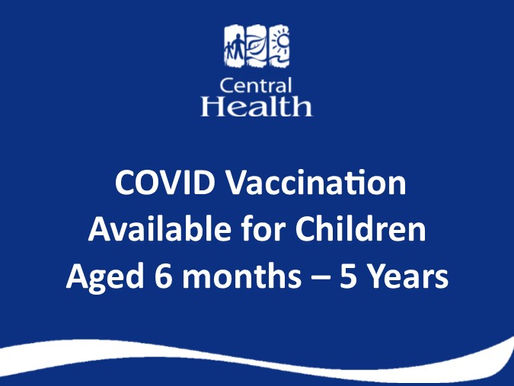 COVID Vaccination Available for Children Aged 6 months– 5 Years