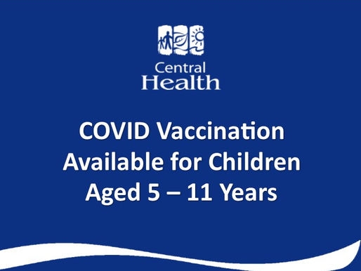 COVID Vaccination Available for Children Aged 5 – 11 Years