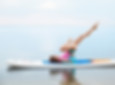 Shoulder Stand on SUP