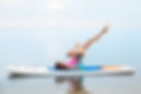 Shoulder Stand on SUP