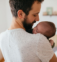 Father Holding Baby