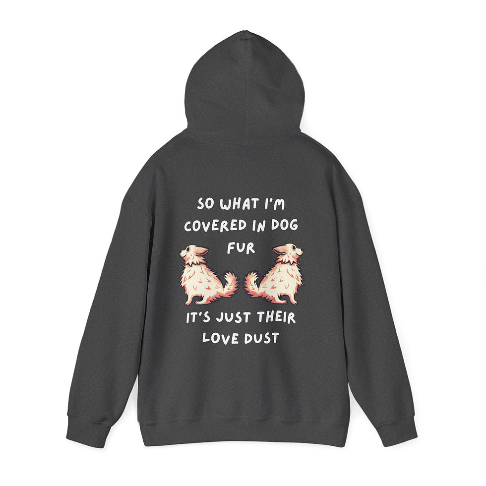 Thumbnail: Covered in Dog Fur Hoodie | Funny Gifts | Dog Lover Gifts