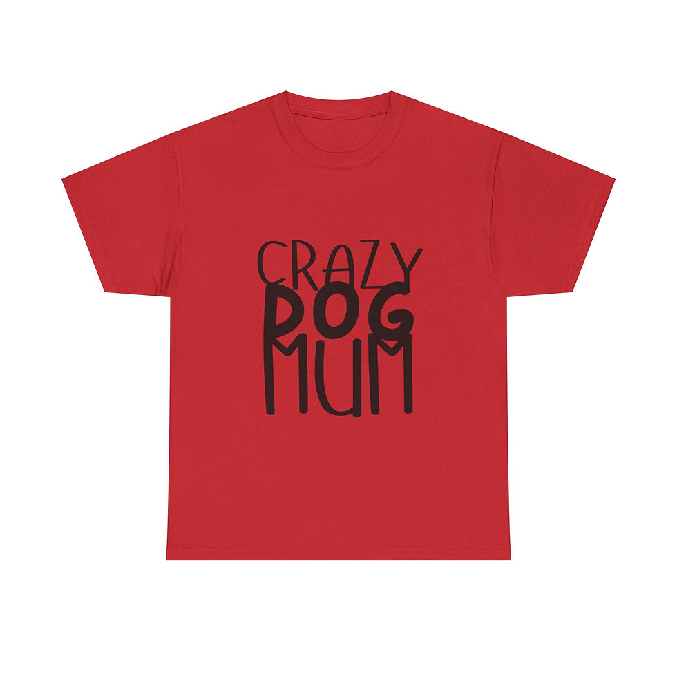 Thumbnail: Crazy Dog Mum T-Shirt - Funny Dog Lover Tee