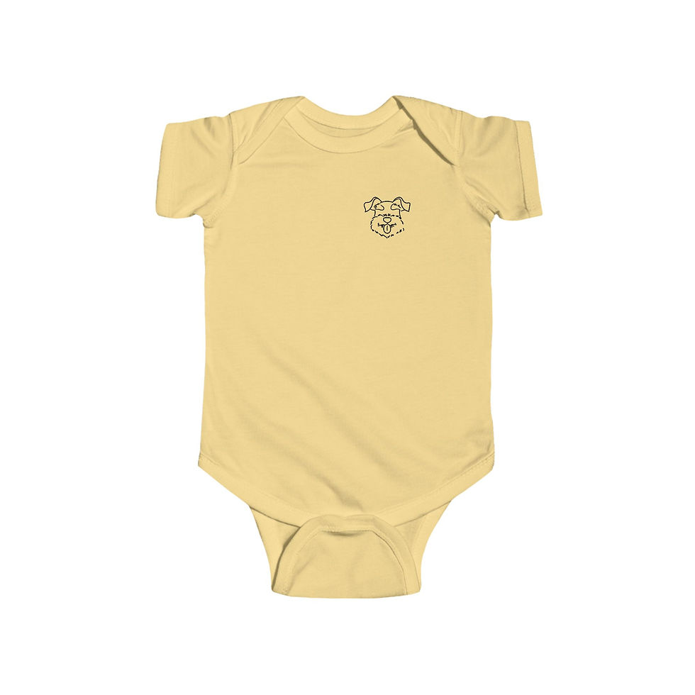 Thumbnail: Infant Bodysuit "My Mum's Raising a Tiny Dog Lover" — Cute Puppy Baby Onesie