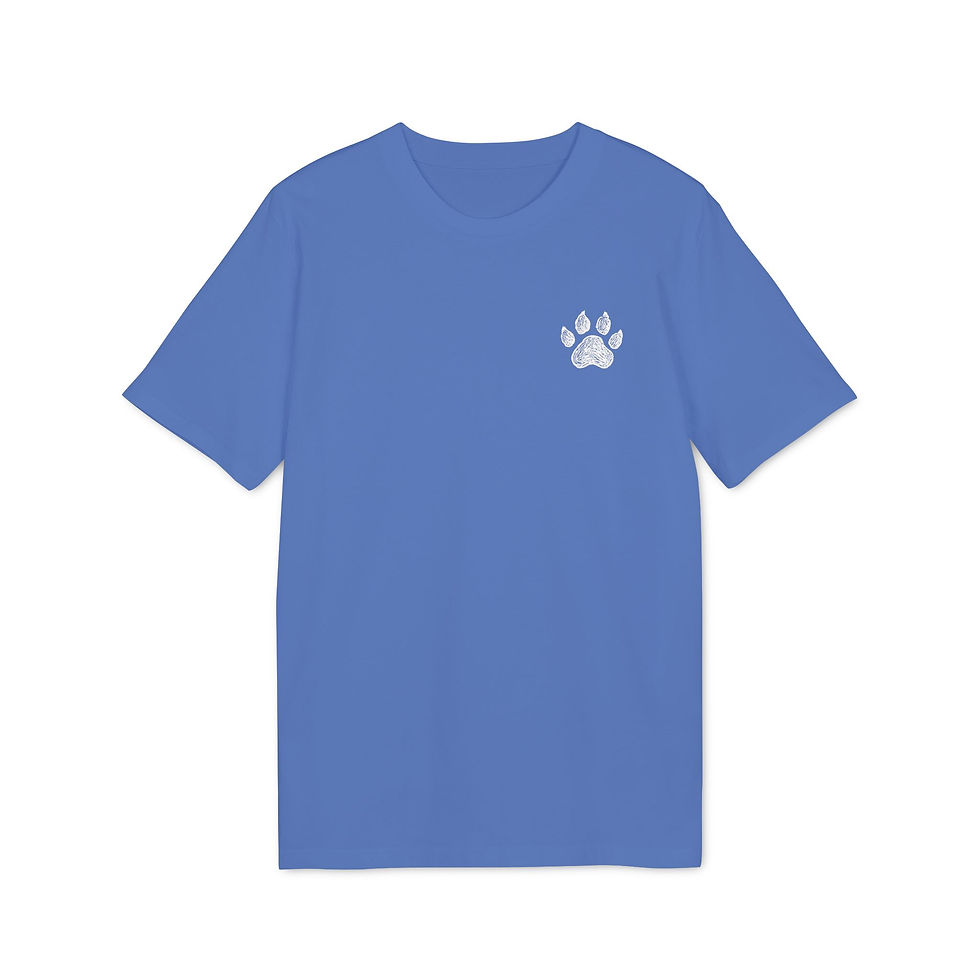 Thumbnail: Paw Print T-Shirt — Minimalist Dog Paw Graphic Tee for Pet Lovers