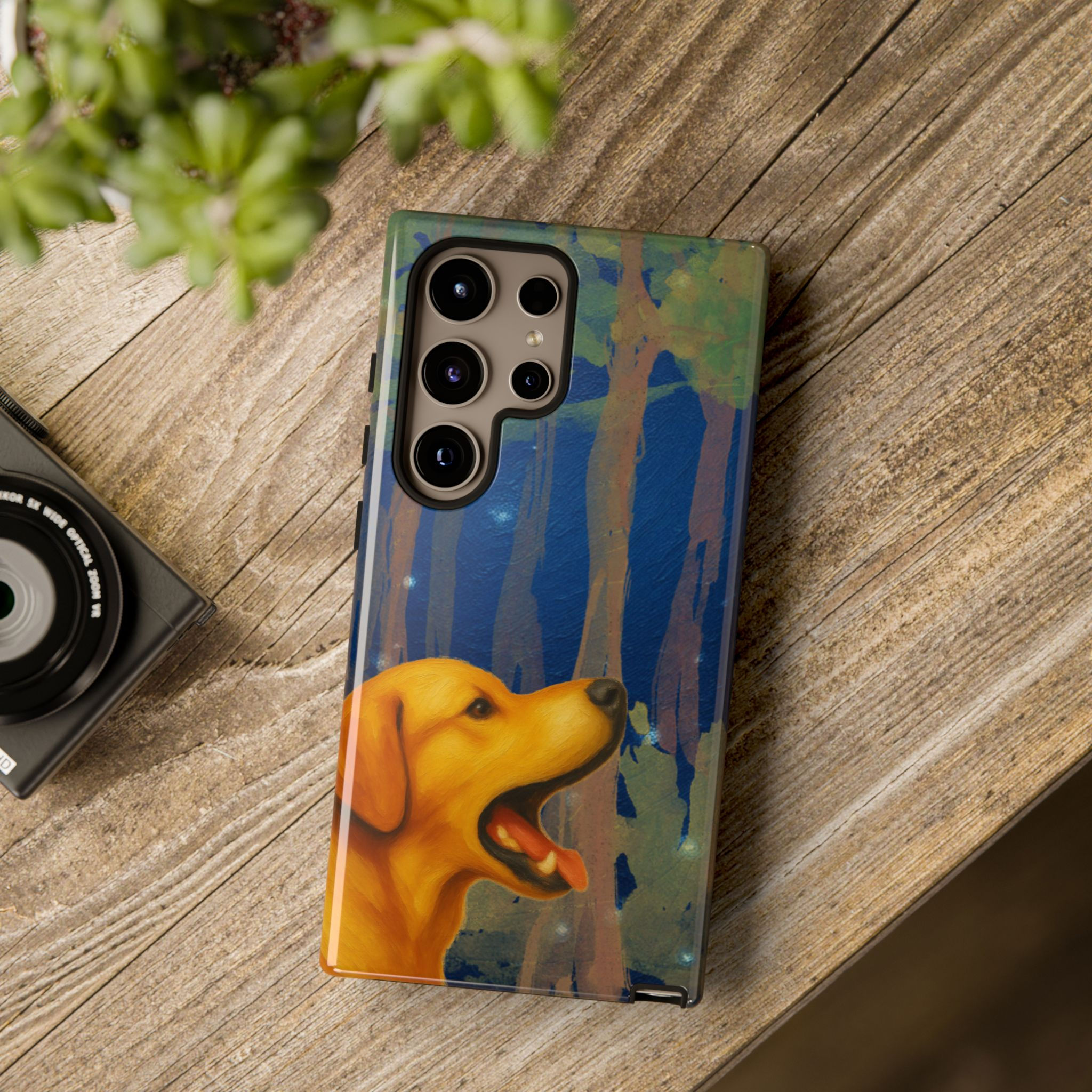 Cute Forest Dog Phone Case | Aesthetic Case for iPhone, Samsung & Google