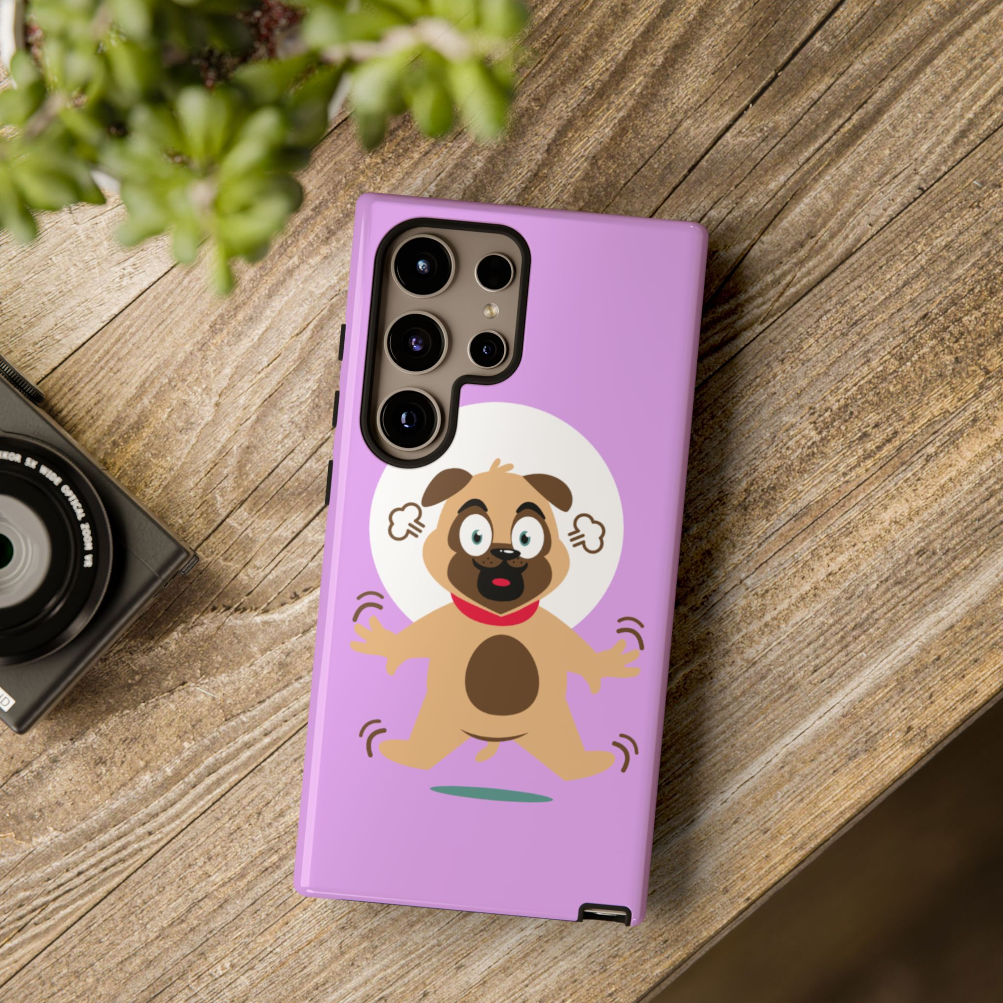 Angry Cartoon Dog Phone Case |  Dog Illustration for iPhone, Samsung & Google