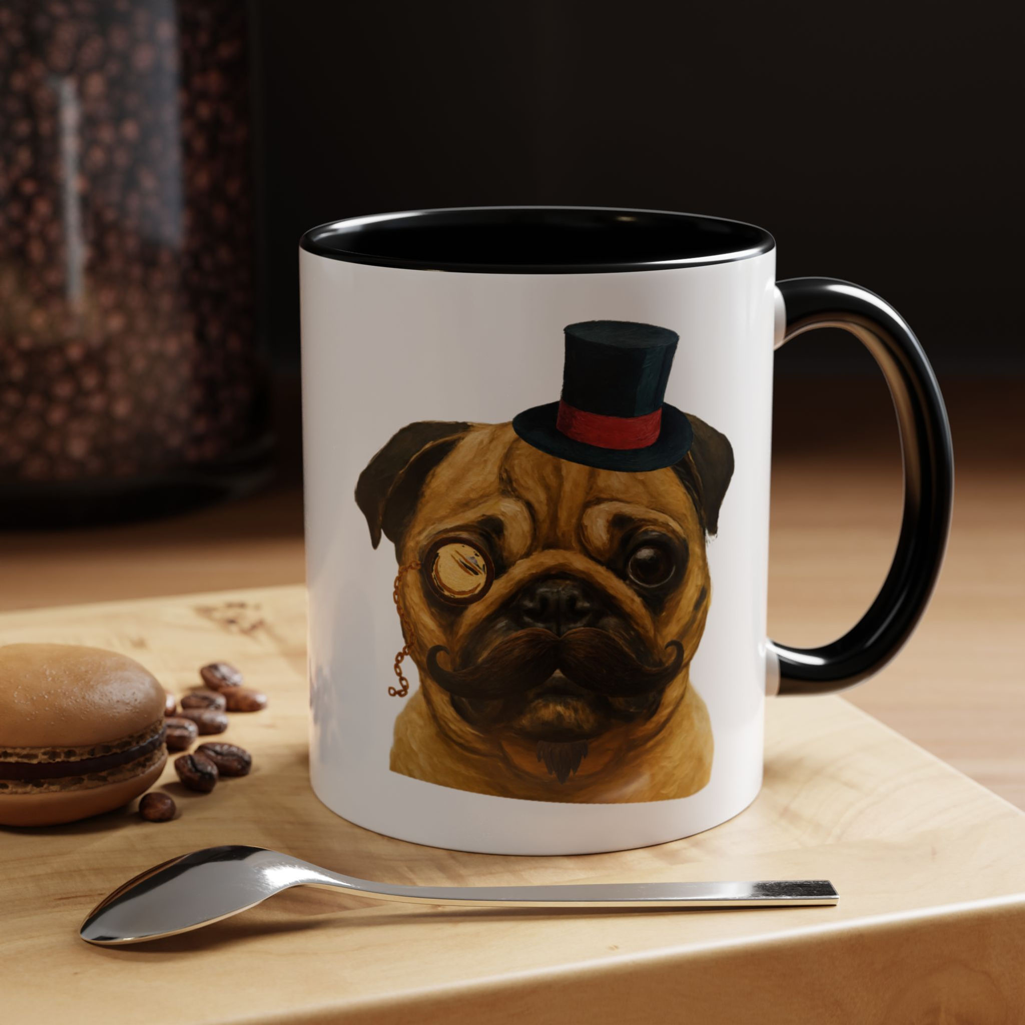 Posh Pug Mug