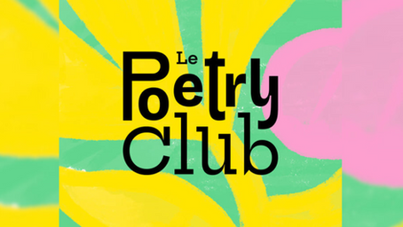 Logo du poetry club, qui organise des scènes poétiques à Paris
