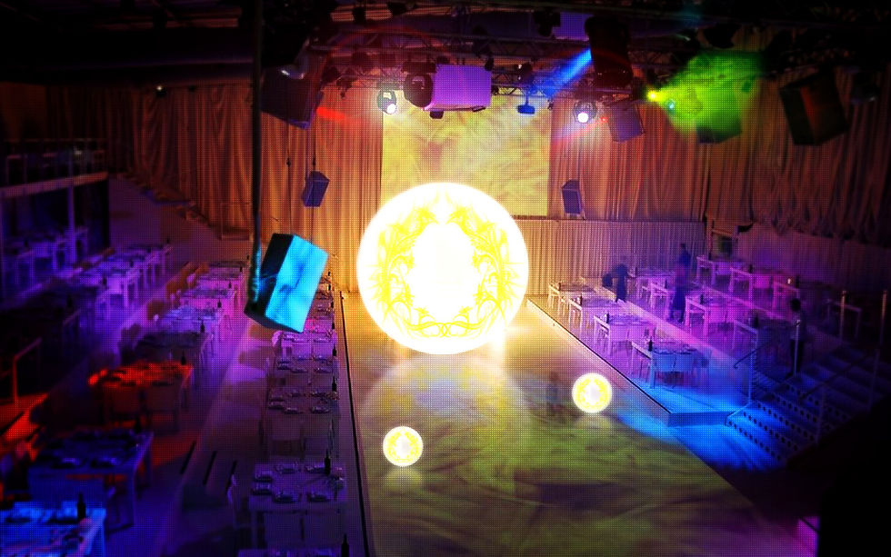 Illuminated Event Stage