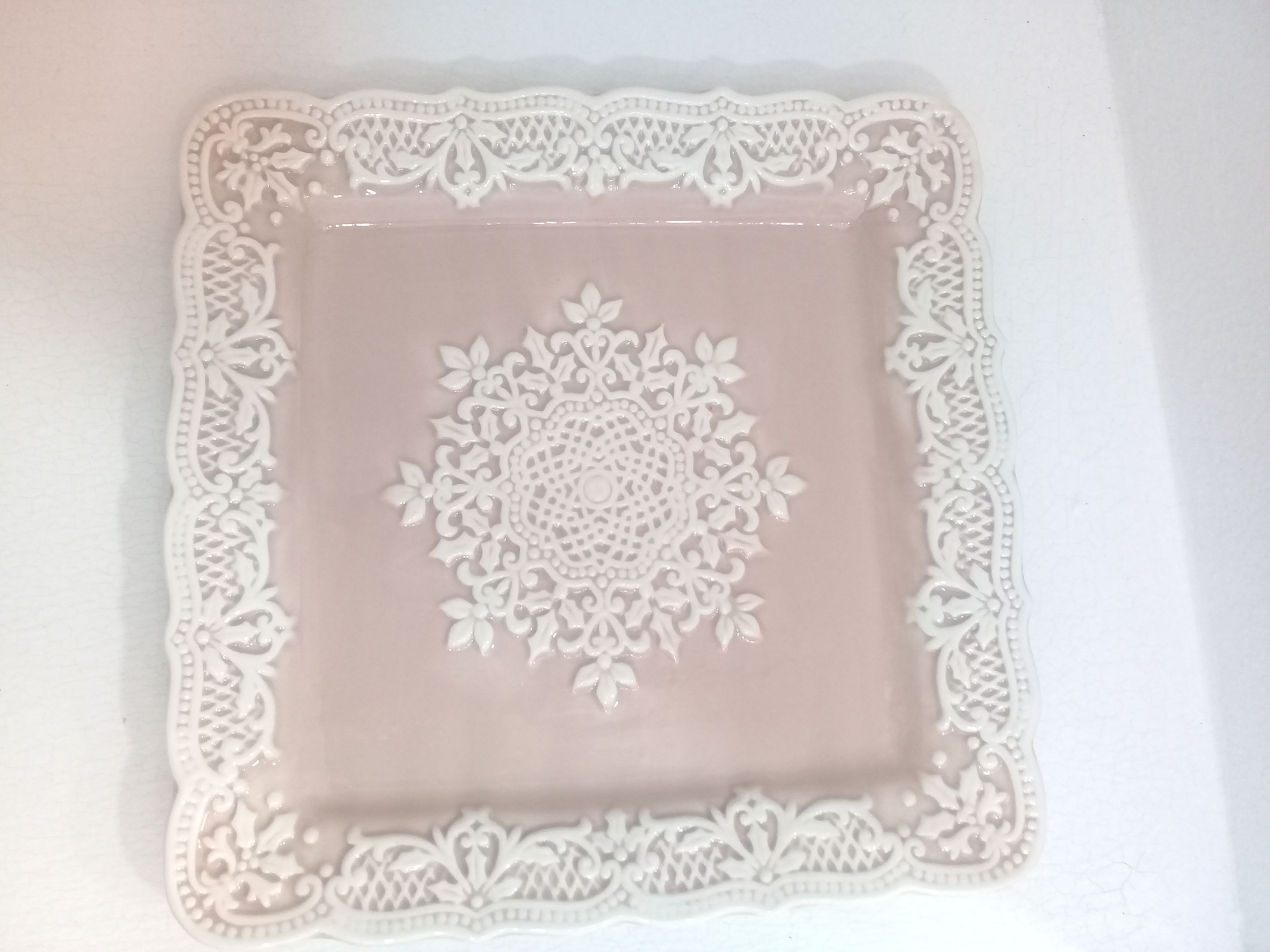 Bandeja De Porcelana