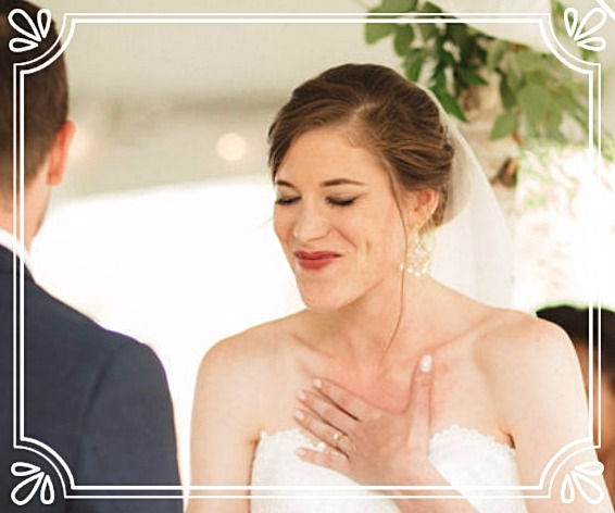 Seattle bride with soft glam makeup and classic chignon by Tracy Saunders.