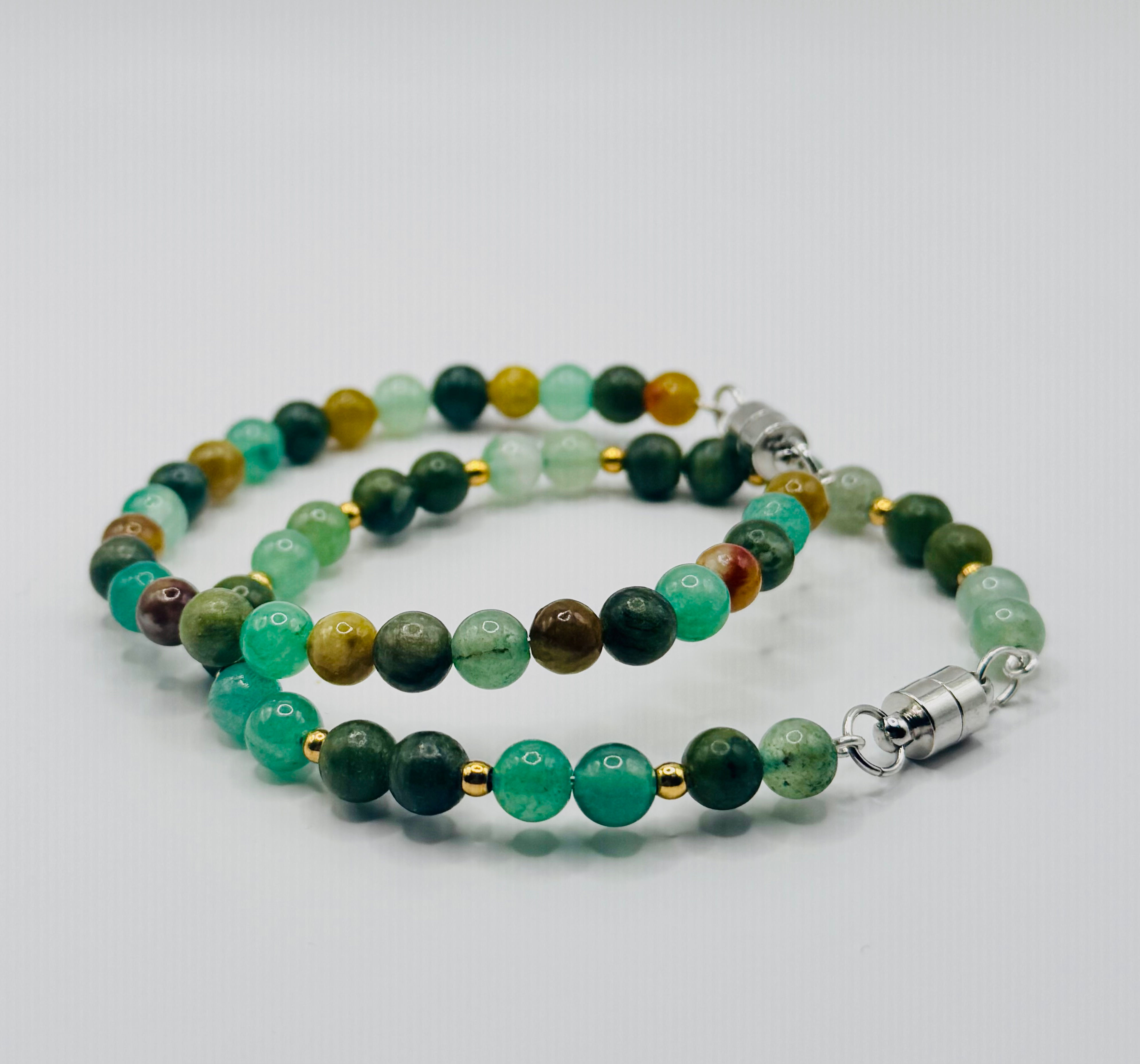 Gemstone Magnetic Bracelet