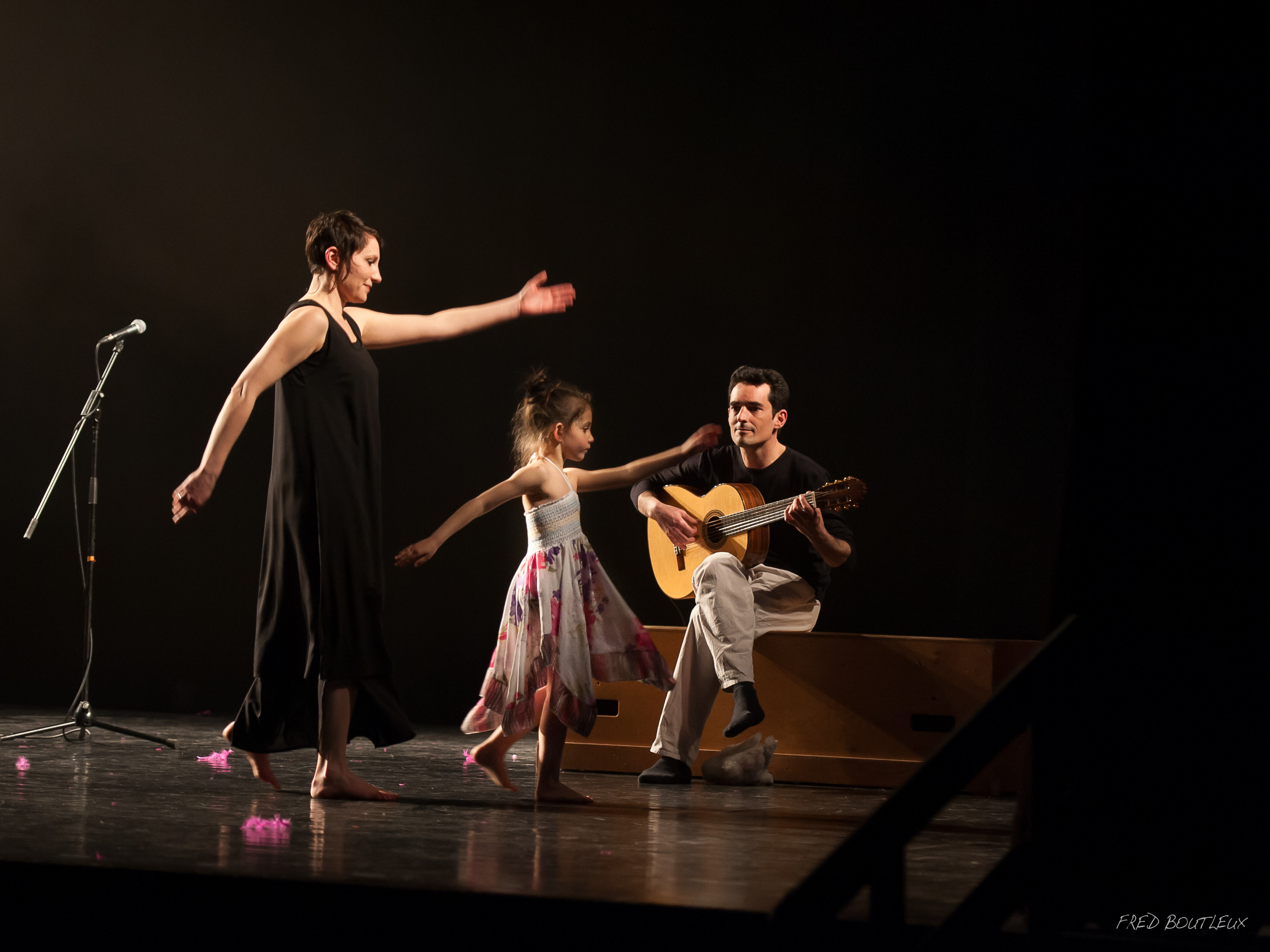 Trio parents/enfant