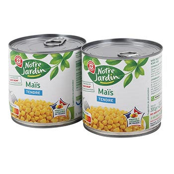 Maïs Notre Jardin Tendre - 2x300g