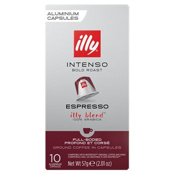 Café capsules Illy Espresso Intense - x10 - 57g