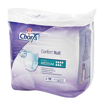 Culotte Chorys Médium nuit - x12