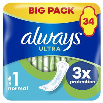 Serviettes hygiéniques Always Ultra - Normal - x34