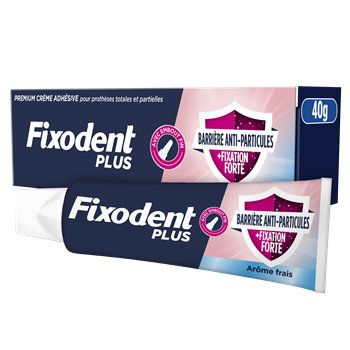 Crème fixative Fixodent expert Antibactérien - 40g