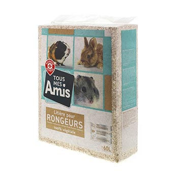 Litière rongeurs P'tit Ami 60L