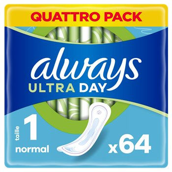 Serviettes Always Ultra Day Normal Taille 1 - x64