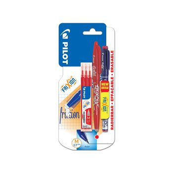 Frixion-ball Pilot Rouge - + Recharge + Fineliner