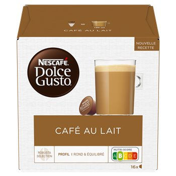 Capsules NESCAFÉ Dolce Gusto CAFE AU LAIT 16 capsules