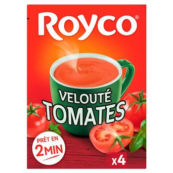 Soupe instantanée Royco Velouté Tomates - 4x200ml