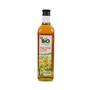 Huile de colza Bio Village Bio - 75cl