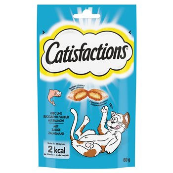 Friandises chat Catisfactions Saumon - 60g
