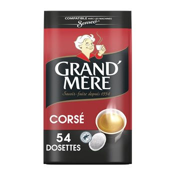 Café dosettes Grand'Mère Corsé - x54 - 356g