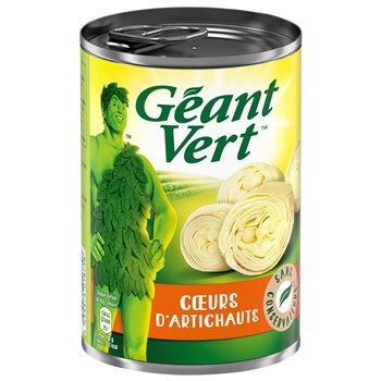 Coeur d'artichauts Géant Vert 240g