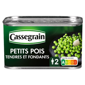 Petit Pois Tendres et Fondants Cassegrain 280g