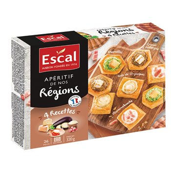 Apéritif de nos régions 26 pièces - 320g