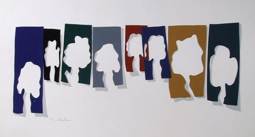 Menashe Kadishman Trees